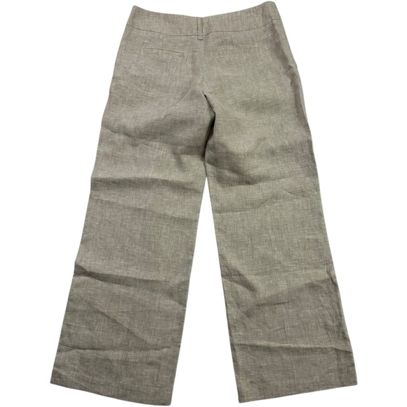 Class Made In Italy 100% Linen Wide Pants Size 42 Small - Picture 2 of 6
